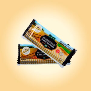Galletitas de Harina de Arroz con Chía y Sésamo - Sabor Vainilla (Caja de 24 Unidades)